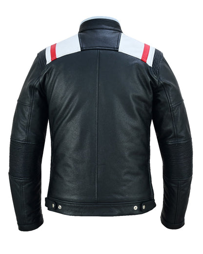 Men's Top Grade Motorcycle Leather Jacket