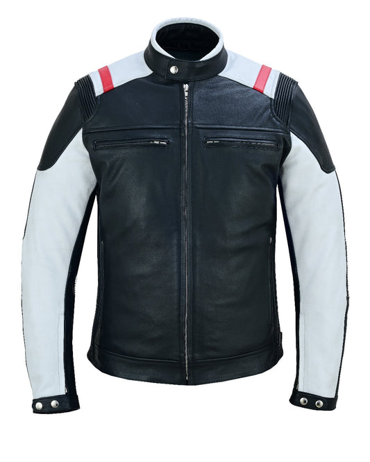 Men's Top Grade Motorcycle Leather Jacket